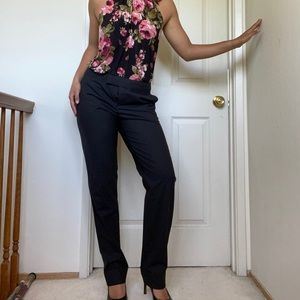 Banana Republic Black straight leg Work pants